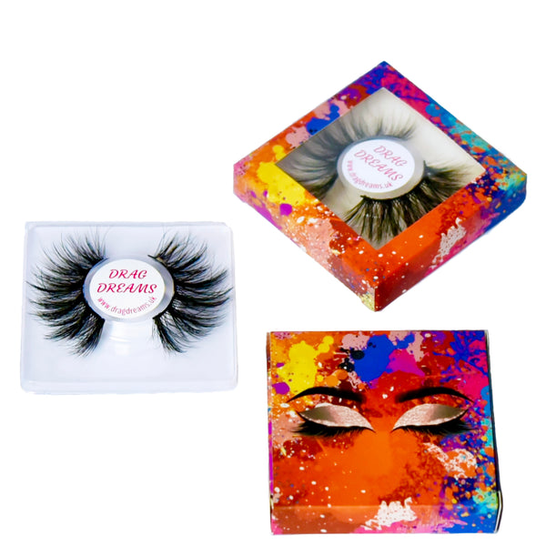 Drag queen eyelashes Drag Eyelashes Faux Eyelashes Big eyelashes long eyelashes 3D eyelashes