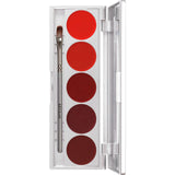 Kryolan Lip Rouge Set 5 Colors D, Kryolan Lipstick Palette