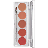 Kryolan Lip Rouge Set 5 Colors Nude, Kryolan Lipstick Palette