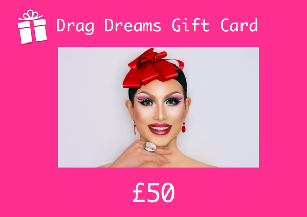 Drag Gift Card | Gift For Drag Queen | Cash Gift Card | Drag Gift Card | Gifts for drag queens UK