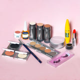 Male To Female Makeup Gift Set - Red Makeup Kits For  - Kryolan Makeup Gift Sets - Drag Makeup Gift Set - Transgender Makeup Kits