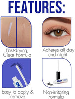 Ardell Duo Quick Set Clear Transparent 5g - eyelash glue